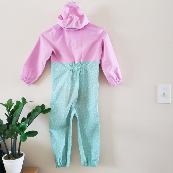 Ripzone Toddler Girls' Cloudburst Rainsuit - Size 6 - Picture 14 of 14